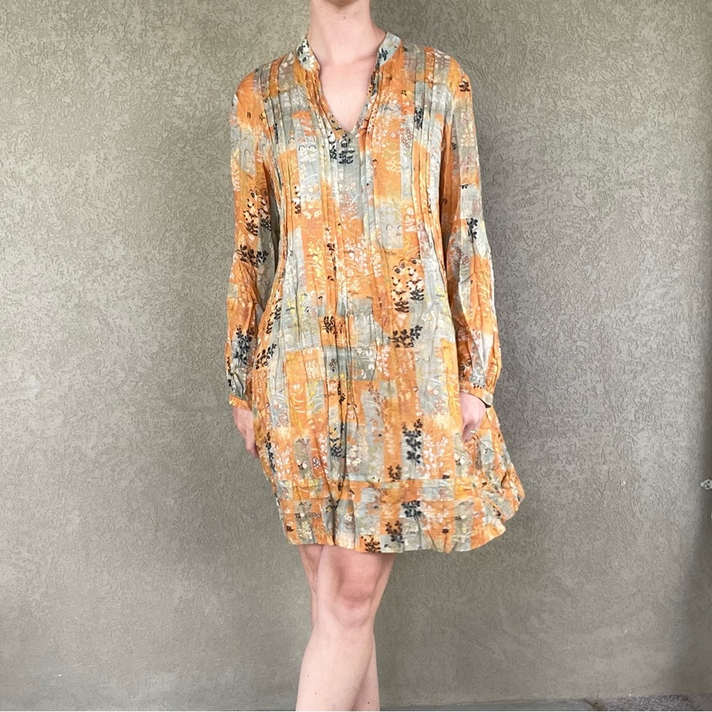 Peruvian Connection Boho Long Sleeve Dress